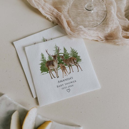 Baby Es ist kalt draußen Babydusche Serviette