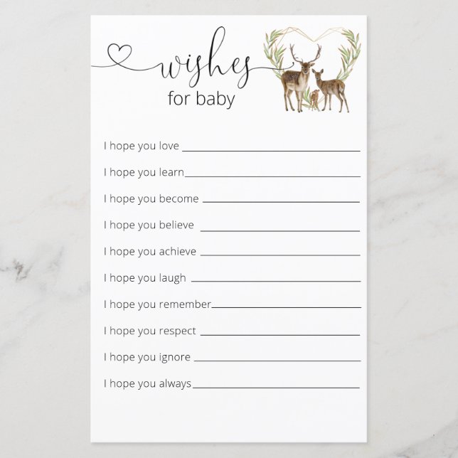 Baby Es ist kalt draußen Babydusche Wünsche für Ba (Vorderseite)