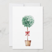 Baby es ist kalt draußen Babypastel Einladung (Rückseite)