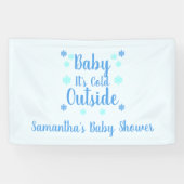 Baby Es ist kalt draußen Banner (Horizontal)