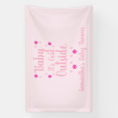 Baby Es ist kalt draußen Banner (Vertikal)