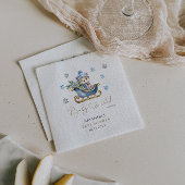 Baby Es ist kalt draußen Bärendusche Serviette