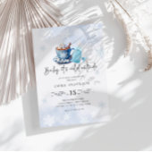 Baby Es ist kalt draußen Blue Boy Baby Dusche Einladung