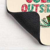 Baby Es ist kalt draußen | Christmas Gnome Mousepad (Ecke)