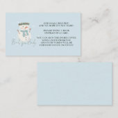 Baby Es ist kalt draußen Duschbücher für Babykarte Platzkarte (Vorne/Hinten)