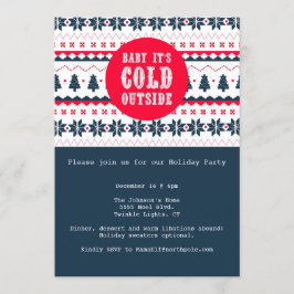 Baby Es ist kalt draußen | Einladung zur Feier