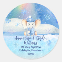 Baby Es ist kalt draußen Elefant Babydusche