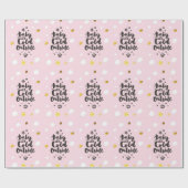 Baby Es ist kalt draußen Geschenkpapier (Flach)