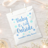 Baby Es ist kalt draußen Geschenktütchen (Ausgeschnitten)