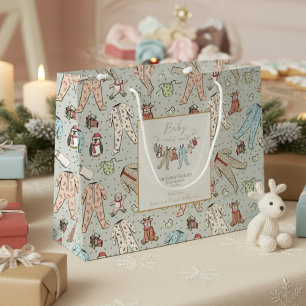Baby Es ist kalt draußen Geschlecht Neutral Baby D Große Geschenktüte