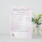 Baby Es ist kalt draußen Girl Winter Baby Dusche (Stehend Vorderseite)