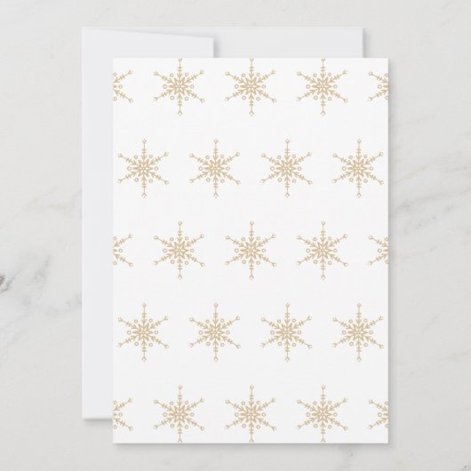 Baby Es ist kalt draußen handgezeichnet Pink Baby Einladung (Rückseite)