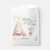 Baby es ist kalt draußen Hirschbaby-Dusche Geschenktütchen (Vorderseite)