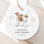 Baby es ist kalt draußen Hot Chocolate Winter Dusc Geschenkanhänger