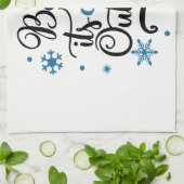 Baby Es ist kalt draußen im Winter Küchentuch (Gefaltet)