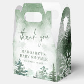 Baby Es ist kalt draußen im Winterwald Geschenkschachtel (Geöffnet)