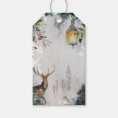 Baby es ist kalt draußen immergrün danke geschenkanhänger (Vorderseite)