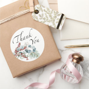 Baby es ist kalt draußen immergrün danke runder aufkleber