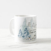 Baby es ist kalt draußen kaffeetasse (Vorderseite Links)