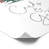 Baby Es ist kalt draußen Karten und Geschenke Poster (Ecke)