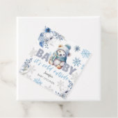 Baby es ist kalt draußen Niedliche Junge Winter Ba Geschenkanhänger (Beispiel)