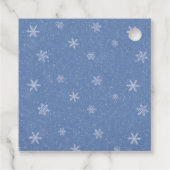 Baby es ist kalt draußen Niedliche Junge Winter Ba Geschenkanhänger (Rückseite)