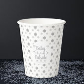 Baby Es ist kalt draußen Pappbecher