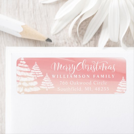 Baby Es ist kalt draußen Rosa Winter Weihnachtslan (Insitu)