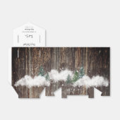 Baby Es ist kalt draußen Rustikale Babydusche Geschenkschachtel (Ungefaltet)