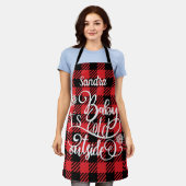 Baby es ist kalt draußen schürze (Getragen)