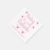 Baby Es ist kalt draußen Serviette (Ecke)