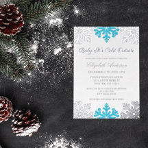 Baby Es ist kalt draußen Snowflake Babydusche