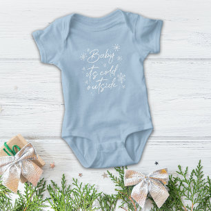 Baby es ist kalt draußen strampler