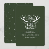 Baby es ist kalt draußen Weihnachten (Vorne/Hinten)