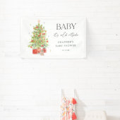 Baby Es ist kalt draußen Weihnachtsdusche Banner (InSitu)