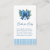 Baby Es ist kalt draußen Winter Baby Dusche Begleitkarte (Vorderseite)