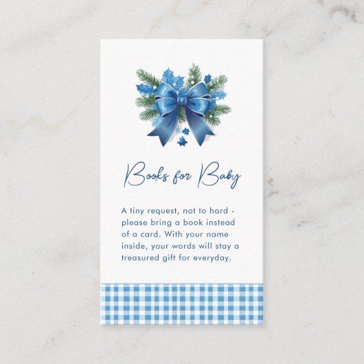 Baby Es ist kalt draußen Winter Baby Dusche Begleitkarte (Vorderseite)