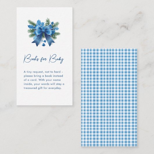 Baby Es ist kalt draußen Winter Baby Dusche Begleitkarte (Vorne/Hinten)