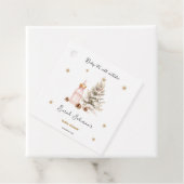 Baby es ist kalt draußen Winter Baby Dusche Geschenkanhänger (Beispiel)