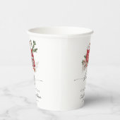 Baby Es ist kalt draußen Winter Baby Dusche Pappbecher (Rechts)