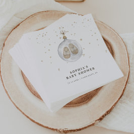 Baby es ist kalt draußen Winter Baby Dusche Serviette