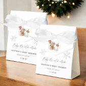 Baby Es ist kalt draußen Winter Baby Duschfavors Geschenkschachtel