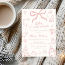 Baby, es ist kalt draußen Winter-Baby-Shower-Party