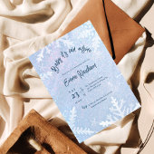 Baby es ist kalt draußen Winter Babydusche Einladung