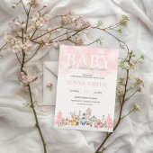 Baby Es ist kalt draußen Winter Wunderland Dusche Einladung