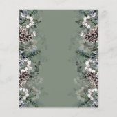 Baby es ist kalt draußen Wünsche für das Baby (Rückseite)