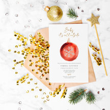 Baby Es ist kalt Outside Ornament Winter Baby Dusc