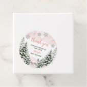 Baby es ist kalte Außendusche Geschenkanhänger (Beispiel)