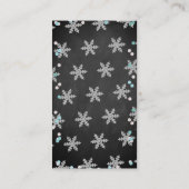 Baby Es ist kalte Outside Boys Winter Baby Dusche Begleitkarte (Rückseite)