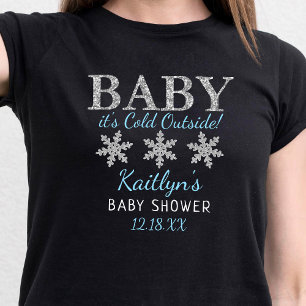 Baby Es ist kalte Outside Boys Winter Baby Dusche T-Shirt